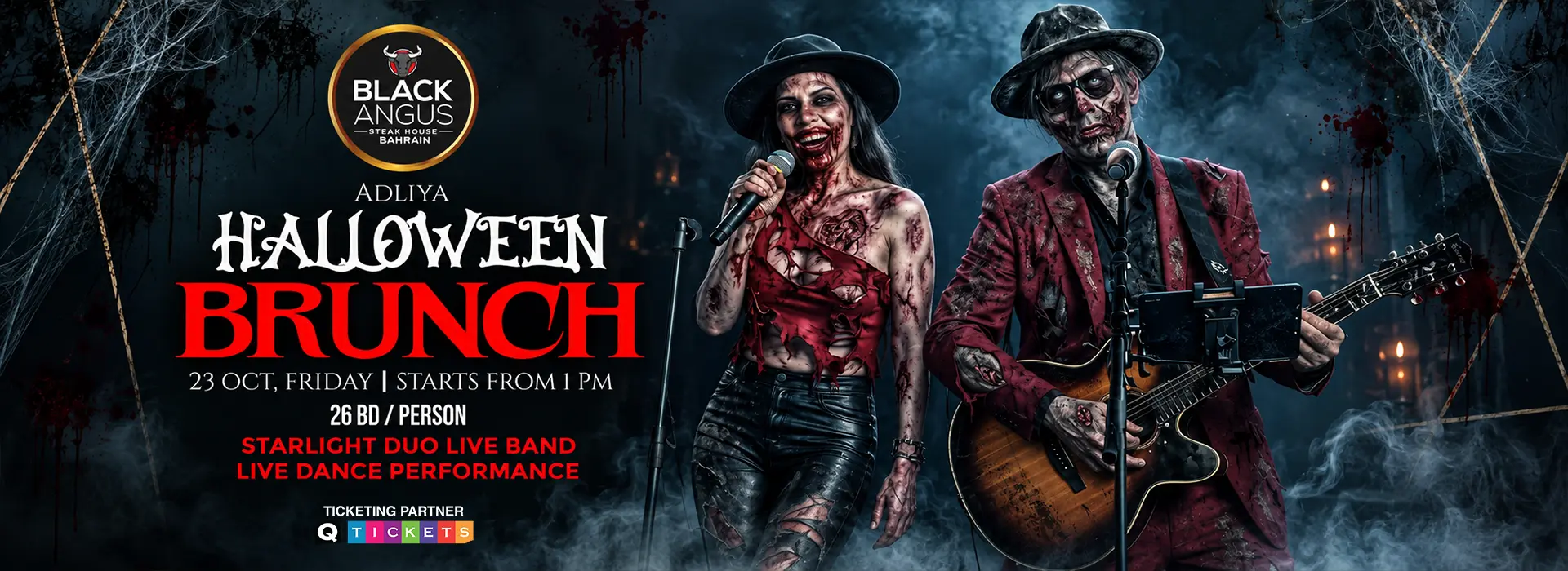 Halloween Brunch at Black Angus