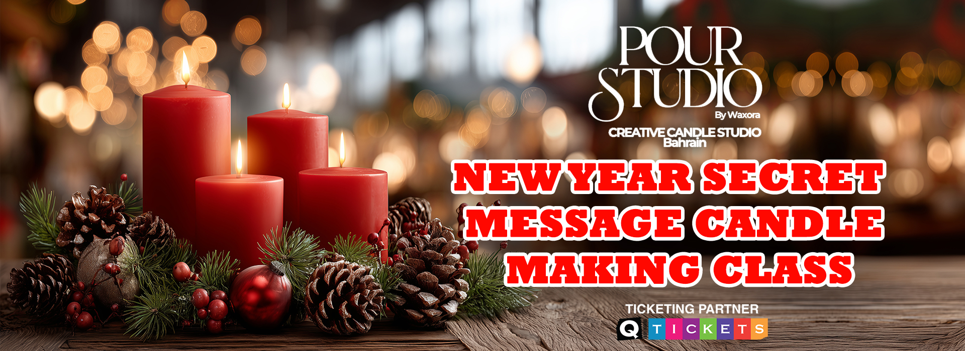NEW YEAR SECRET MESSAGE CANDLE MAKING CLASS