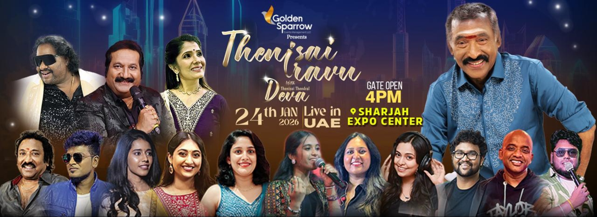THENISAI THENDRAL DEVA LIVE IN UAE