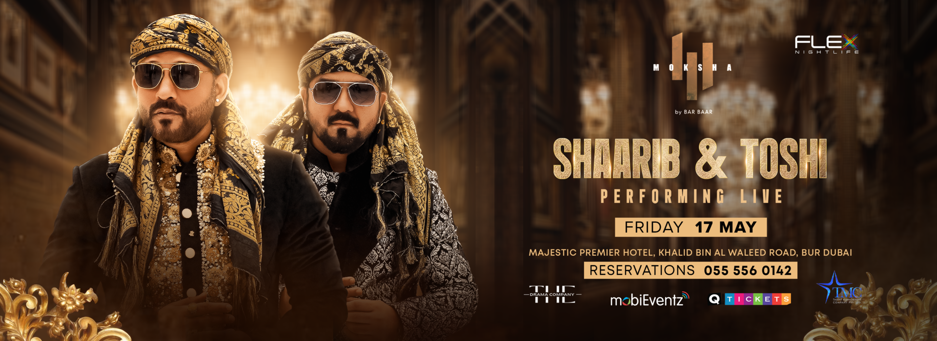 Shaarib & Toshi Live | Just Dubai