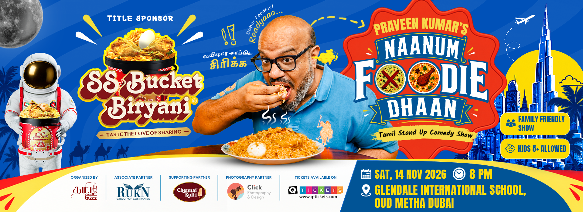 Praveen kumar in Naanum Foodie Dhaan