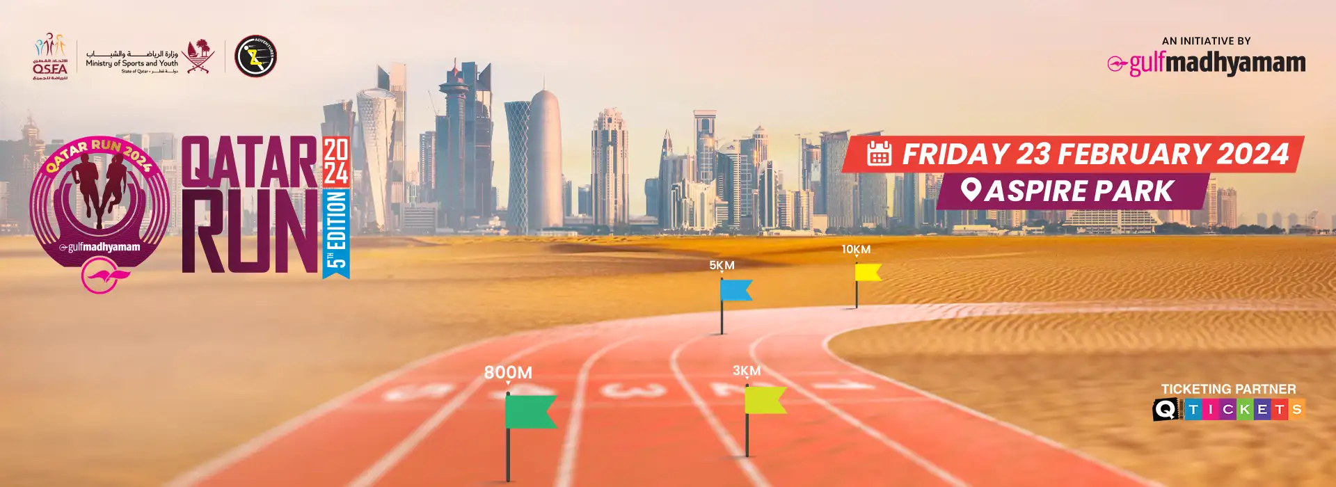 GULF MADHYAMAM QATAR RUN
