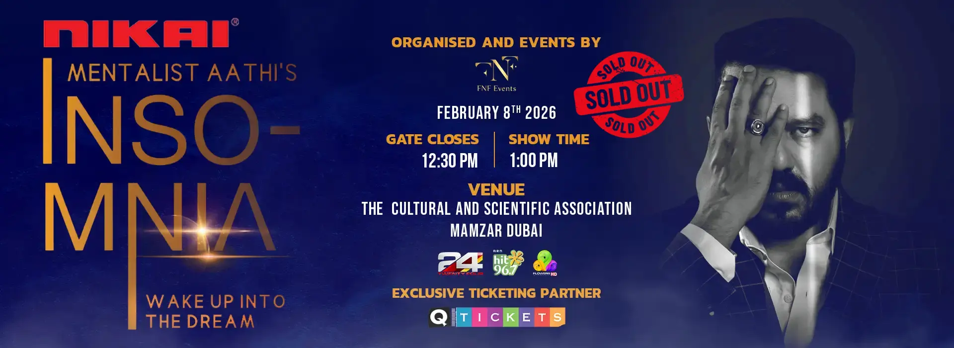 Mentalist Aathi’s Insomnia –DUBAI