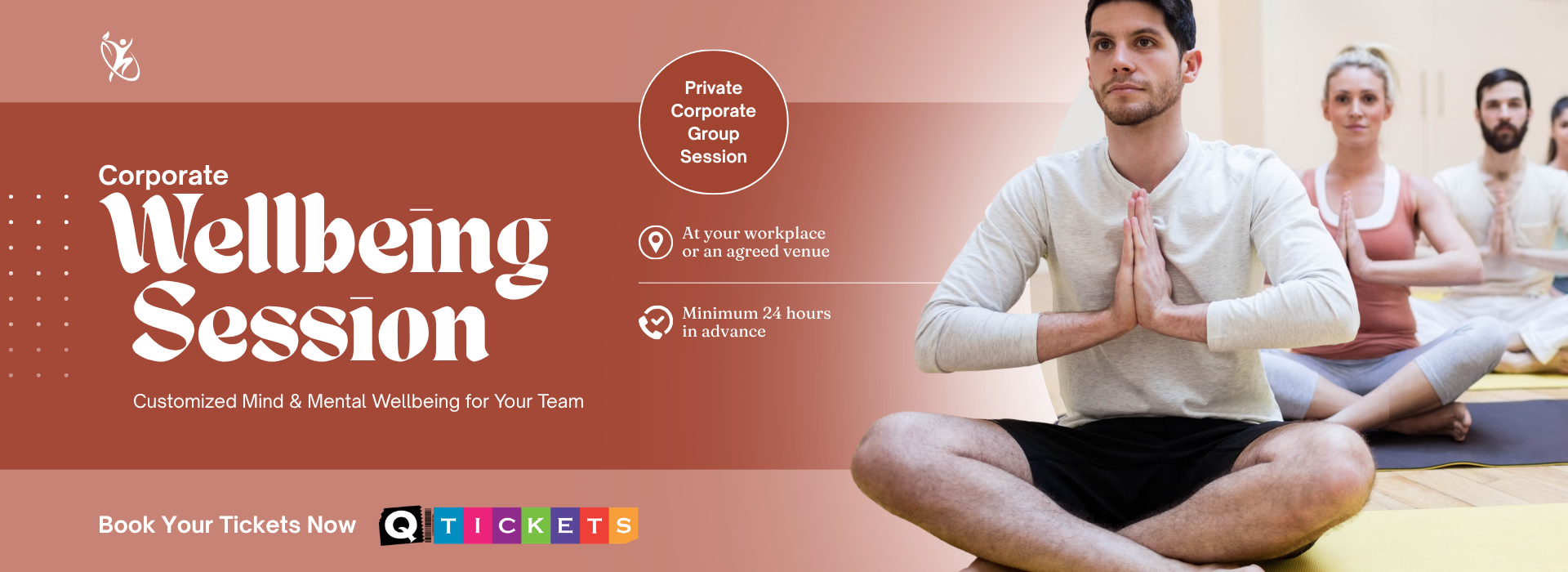 CORPORATE WELLBEING SESSION - CUSTOMIZED MINDFULNESS EXPERIENCE FOR YOUR TEAM