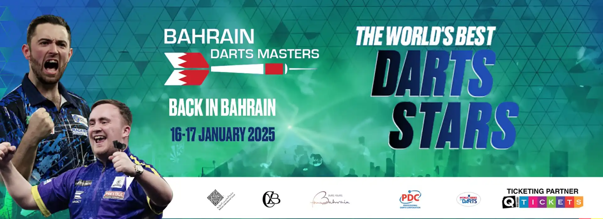 THE WORLD'S BEST DARTS STARS BACK IN BAHRAIN