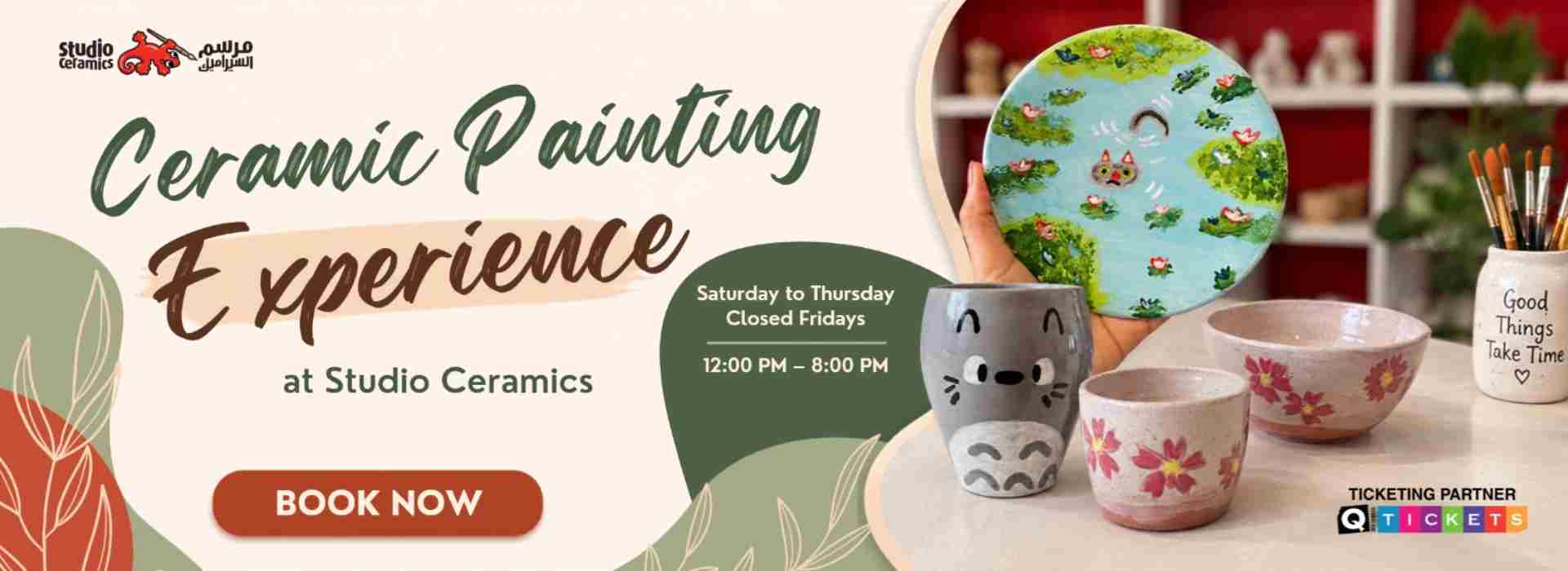 Ceramic painting experience