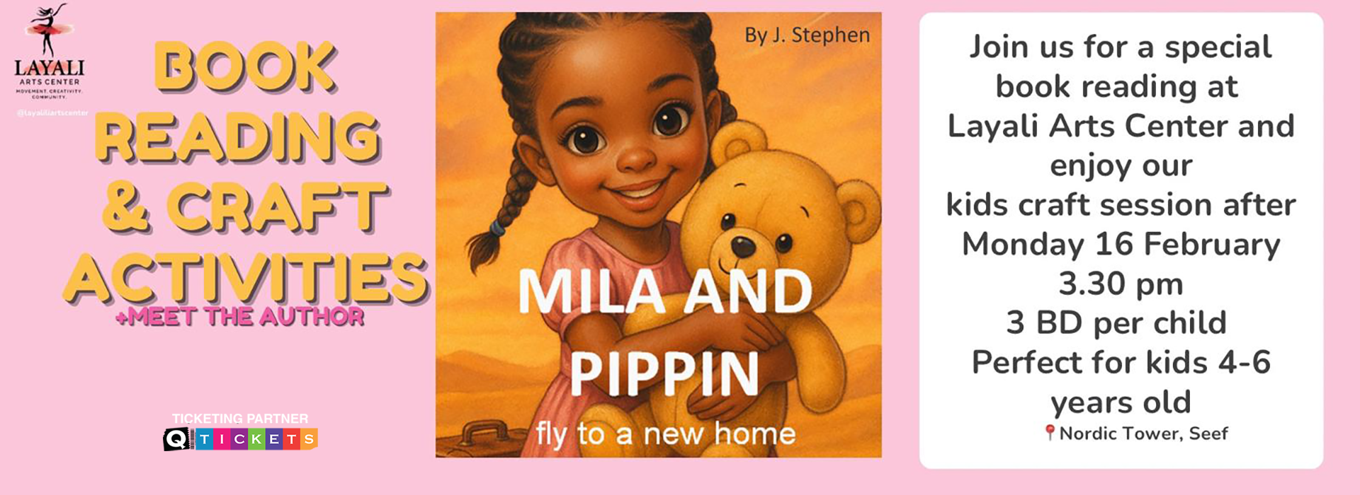 Mila and Pippin – Book Reading & Author Meet and Greet
