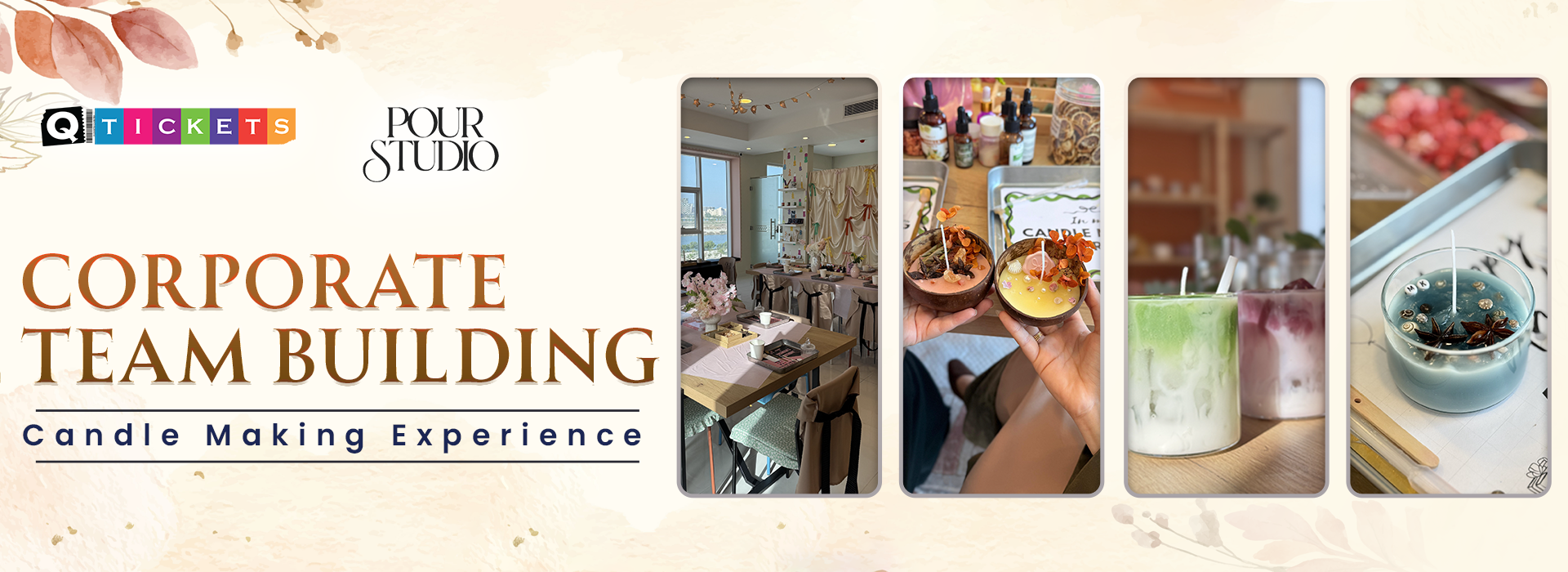 Candle Making at Pour Studio - Corporate Packages