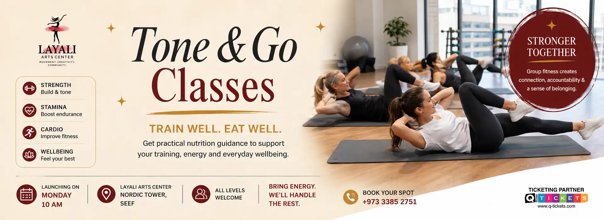 Tone and Go Group Fitness Classes